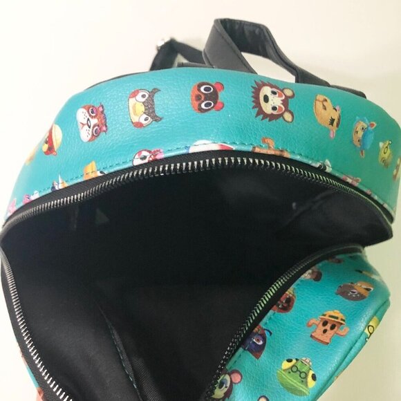 2021 Bioworld Animal Crossing Character Mini Backpack Bag Nintendo Scuffs - Picture 10 of 16